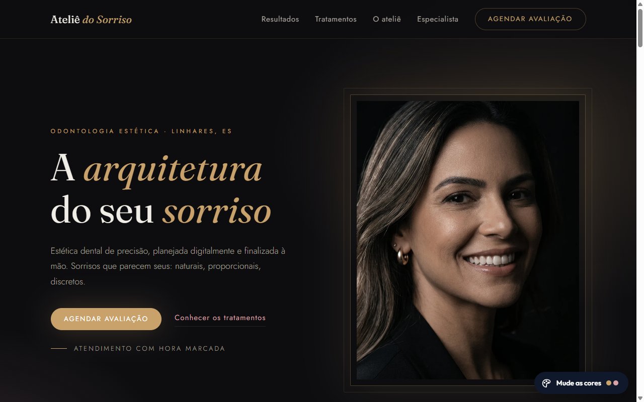 Prévia do modelo Ateliê do Sorriso