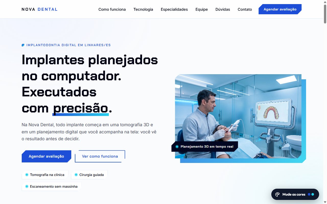 Prévia do modelo Nova Dental